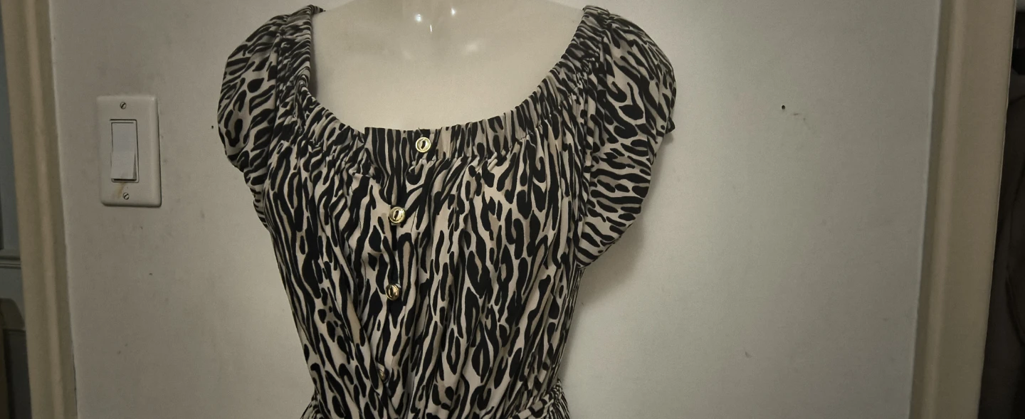 Animal Print Dress - photo 3