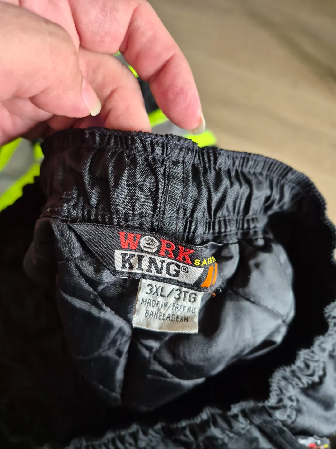Work King Safety Insulated Pants 3XL