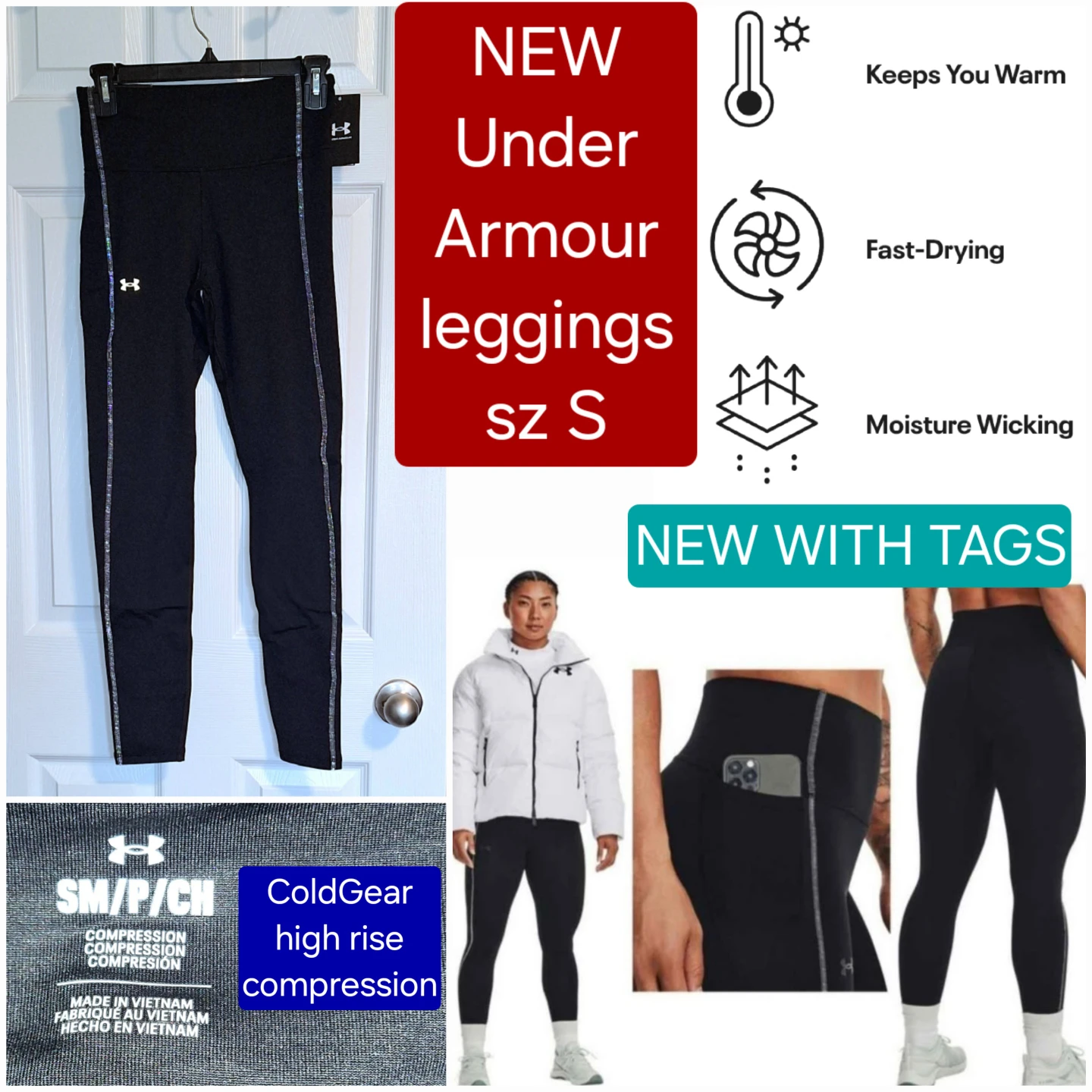 NEW Under Armour leggings - S