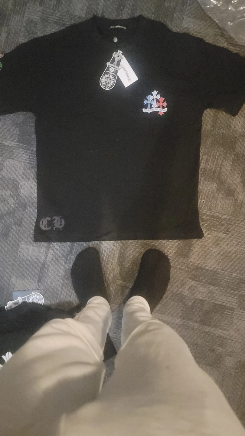 Chrome Hearts Black T-Shirt