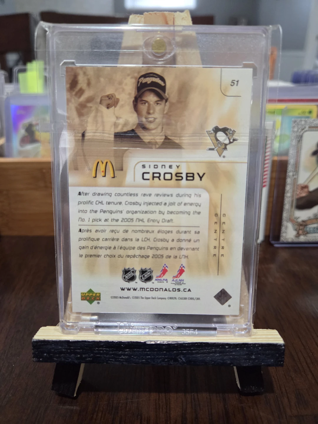 SIDNEY CROSBY ROOKIE [McDonald's] - photo 2