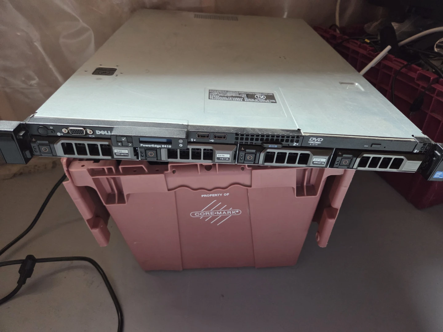 Dell PowerEdge R410 Server without hardrives