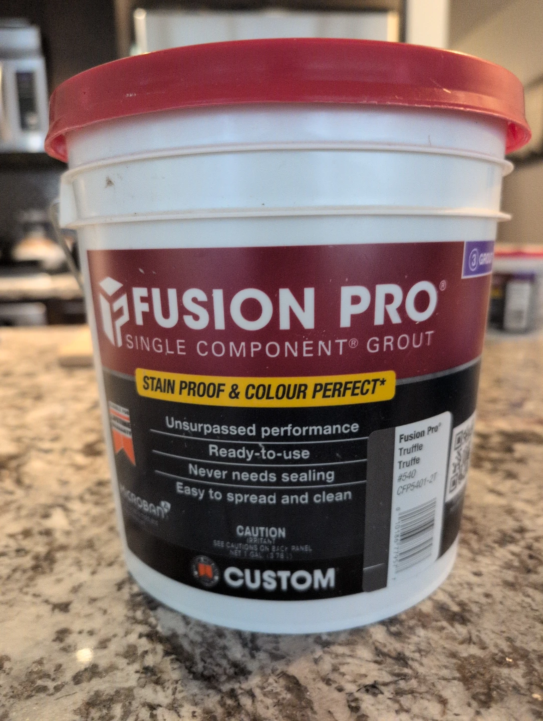 Custom Fusion Pro Single Component Grout - Truffle