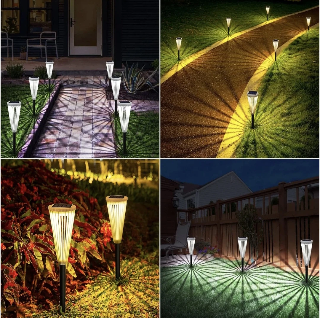 Solar Powered Garden Lights 2 settings. $3 each - photo 4