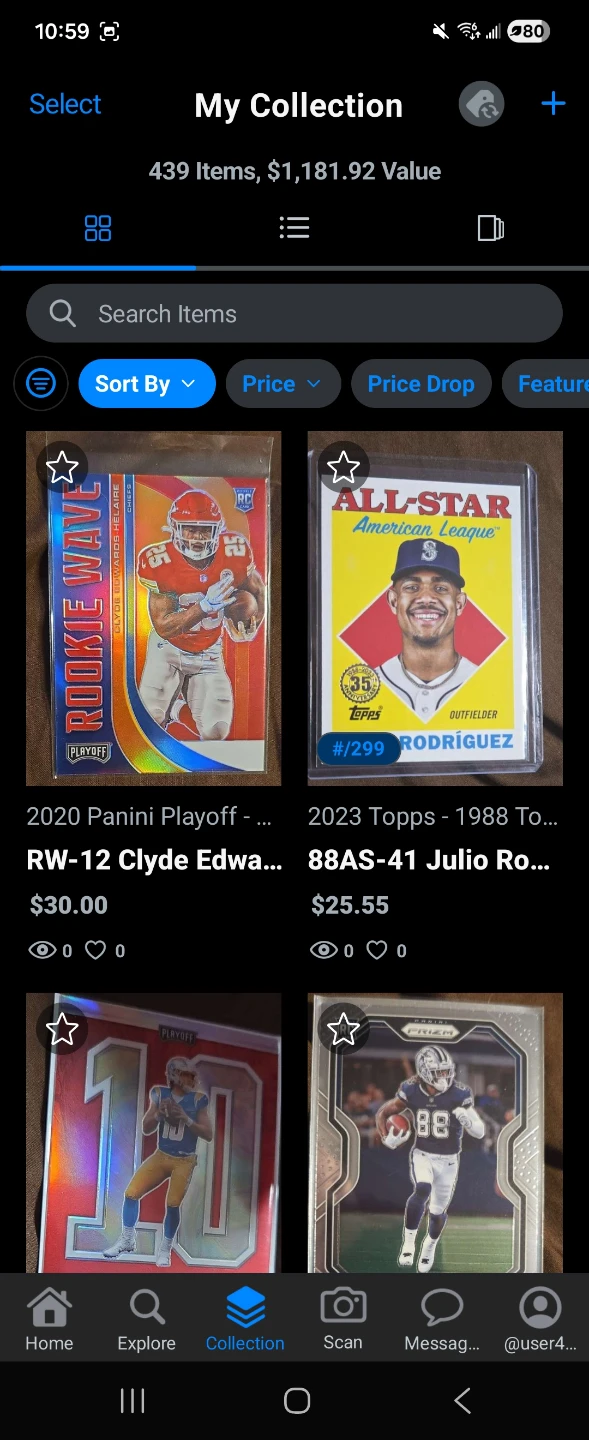 500+ sports card lot