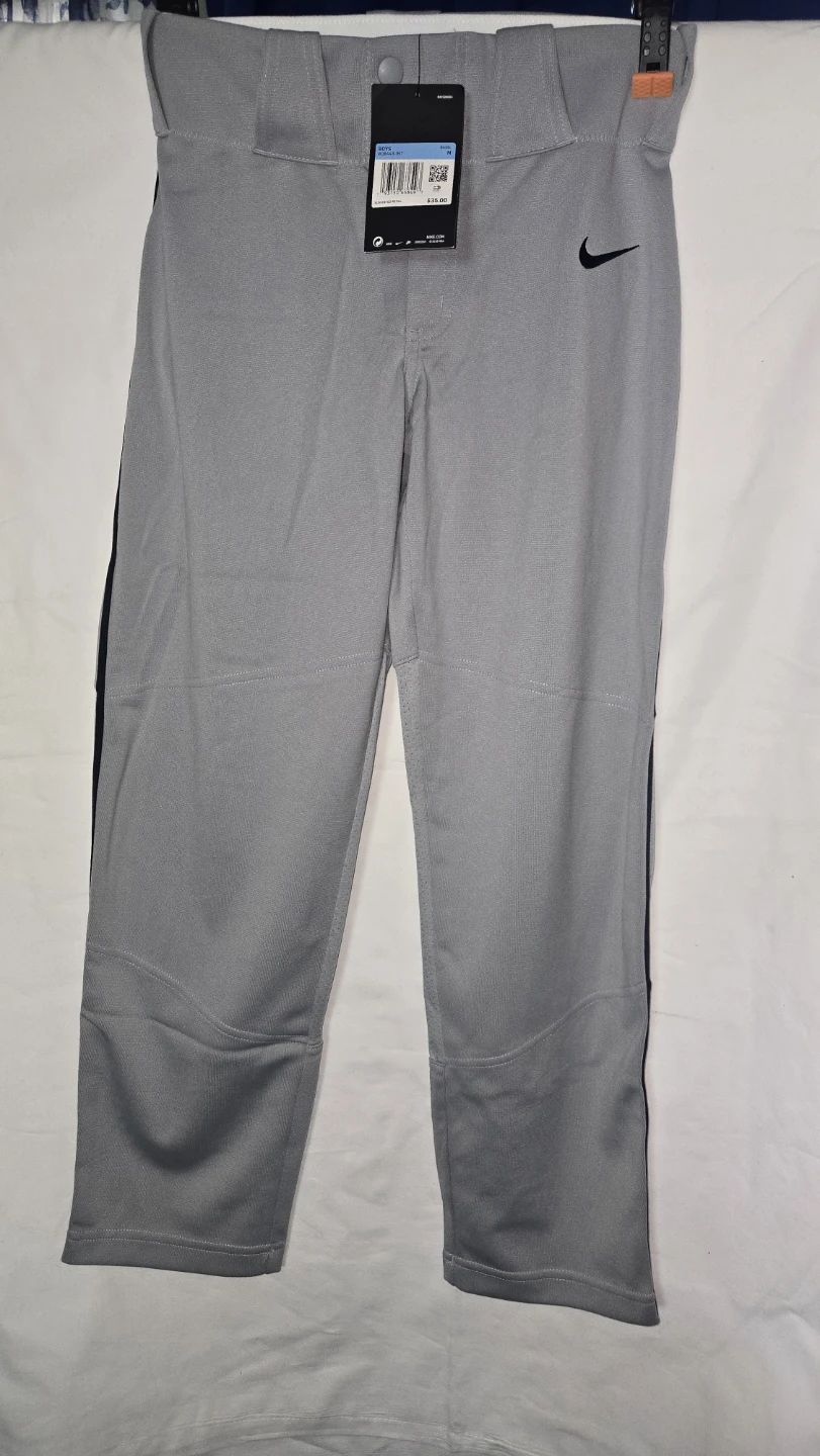 Nike Boys Baseball Pants - Medium - Gray