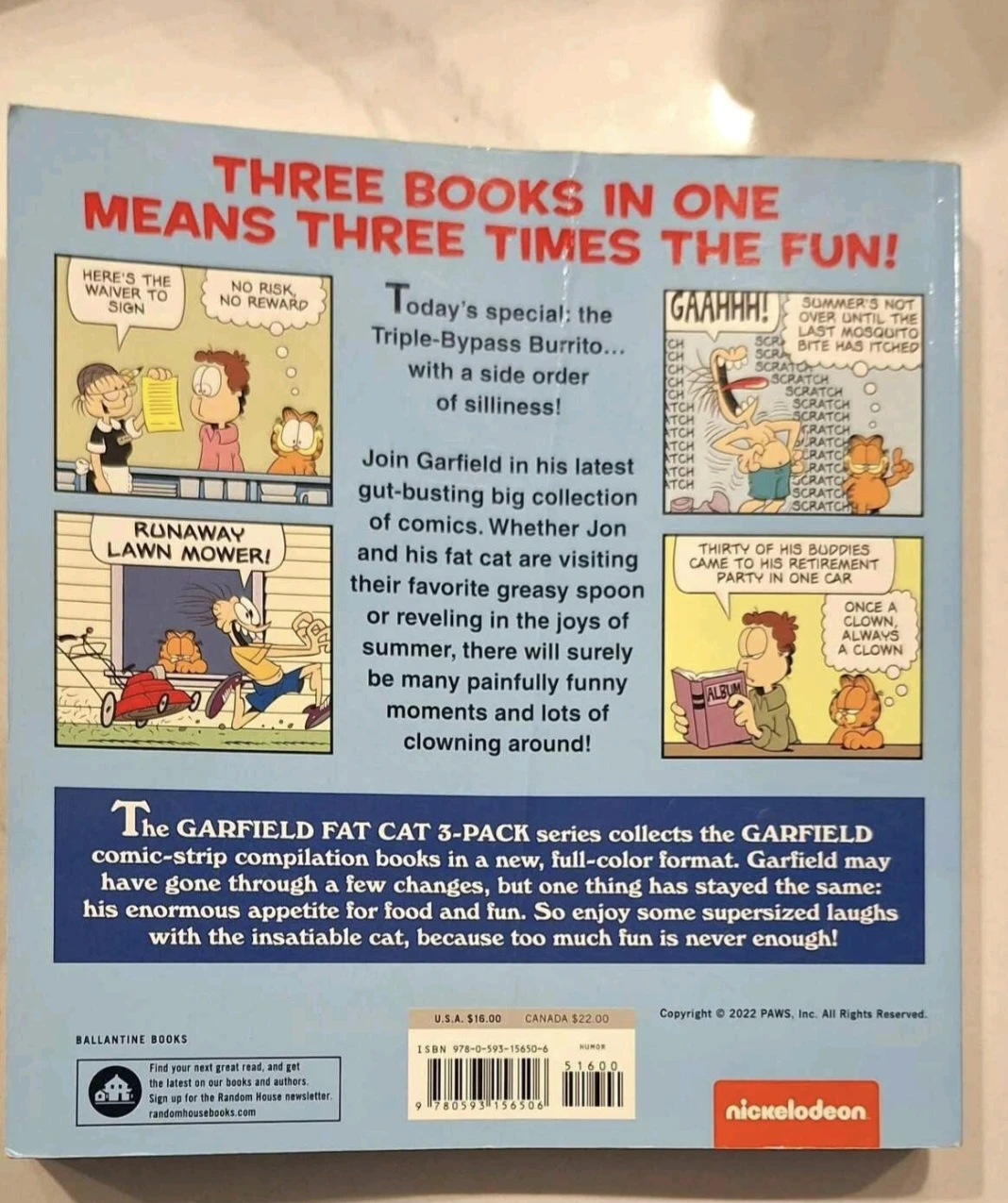 Garfield Fat Cat 3-Pack Vol 24 Book 🌱 - photo 2
