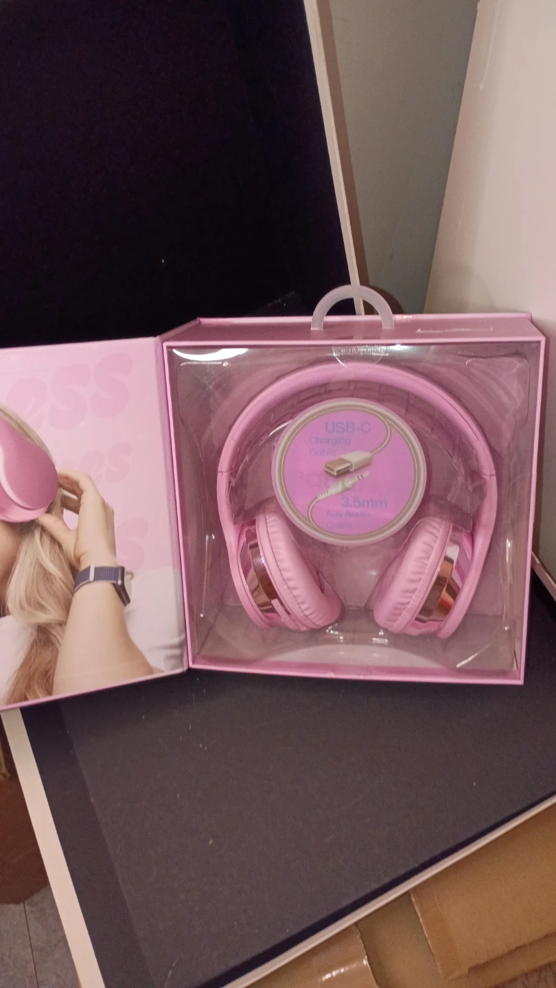 Bebe Wireless Bluetooth Headphones - Pink - photo 2