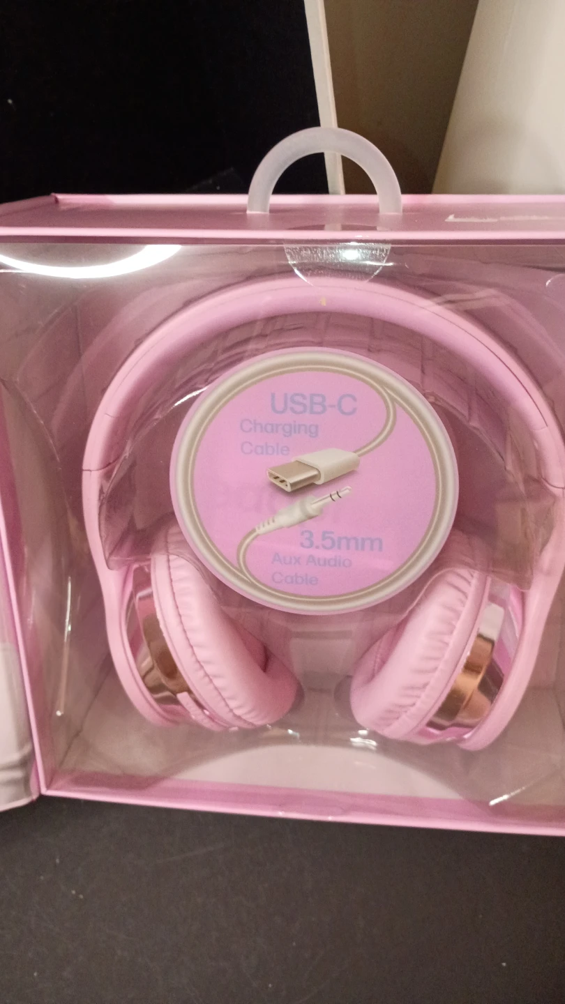 Bebe Wireless Bluetooth Headphones - Pink - photo 3