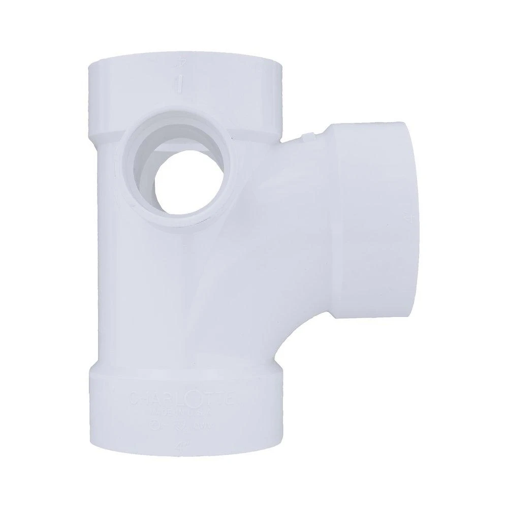 CHARLOTTE 4" PVC DWV SANITARY TEE - photo 4