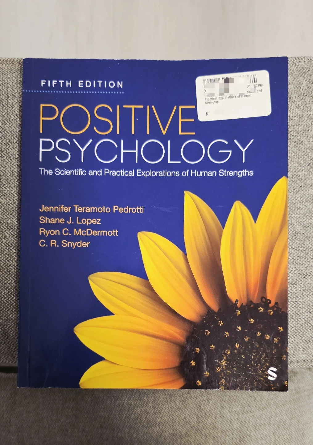 Positive Psychology Fifth Edition Textbook