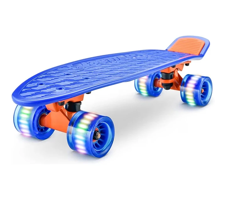 Standard Skateboard Mini Cruiser with LED Lights - photo 3