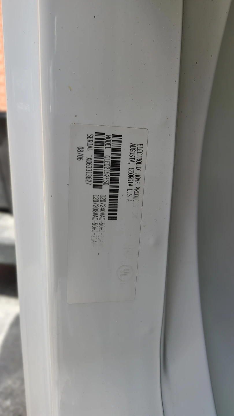 Frigidaire Dryer