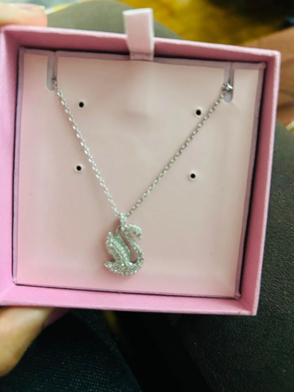 Swarovski Swan Necklace - photo 2