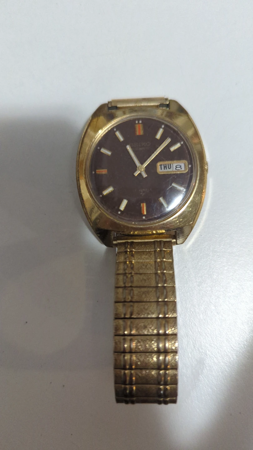 Vintage Seiko Automatic Day-Date Watch
