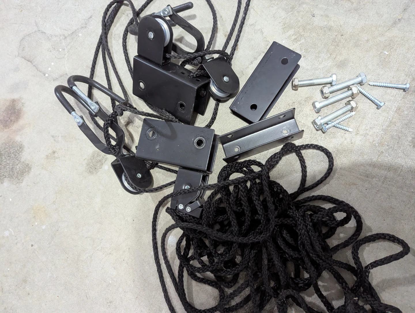 Garage Ceiling Hoist Pulley System - photo 3