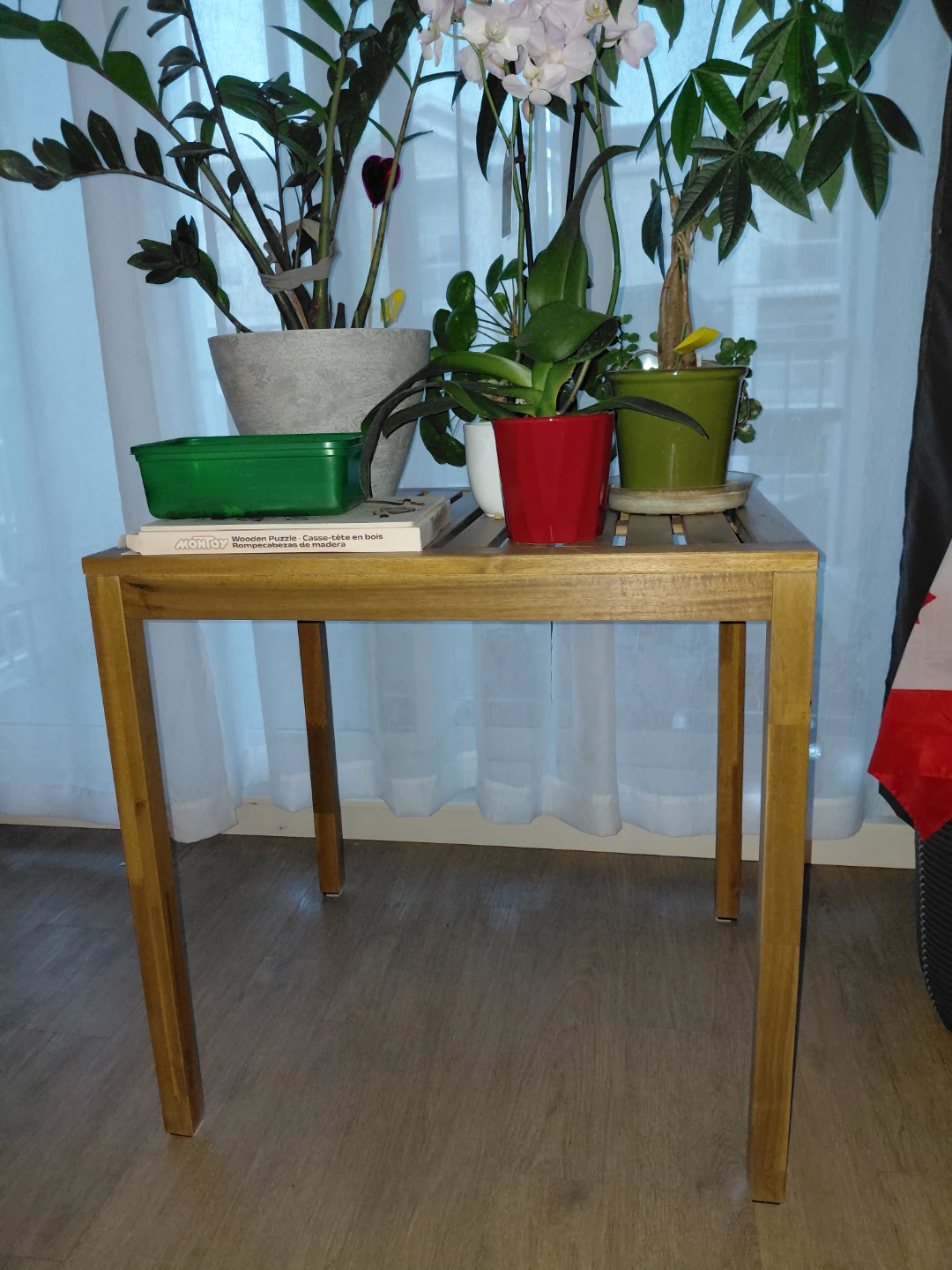 Multipurpose Wooden Accent Table