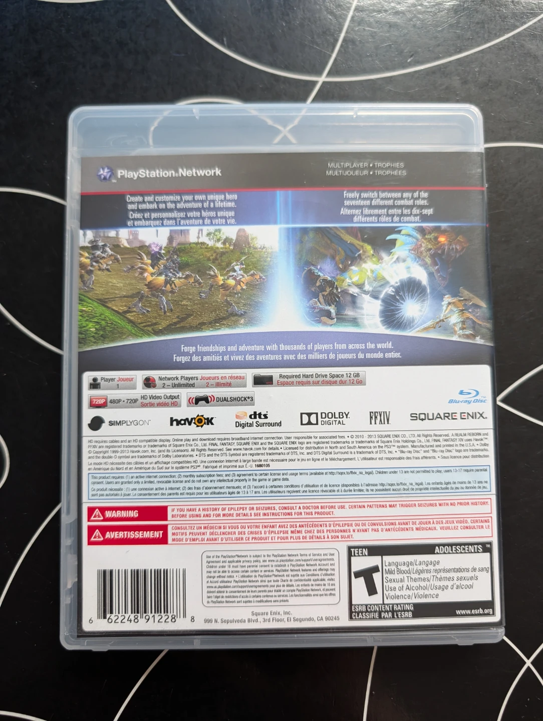 Final Fantasy XIV: A Realm Reborn PS3 game - photo 2