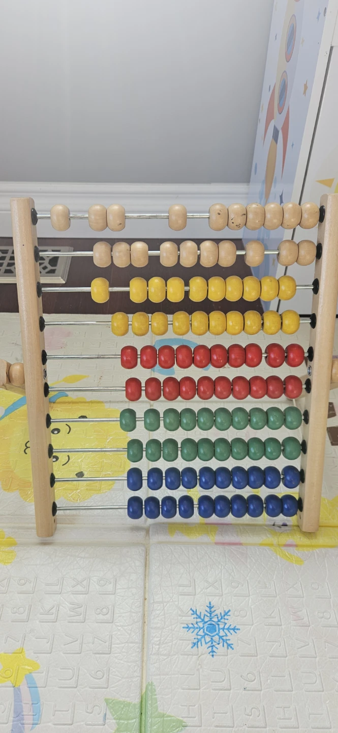 Wooden Abacus Counting Toy