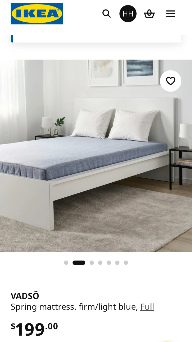 Spring Mattress and Bed Frame (Full size) - photo 4