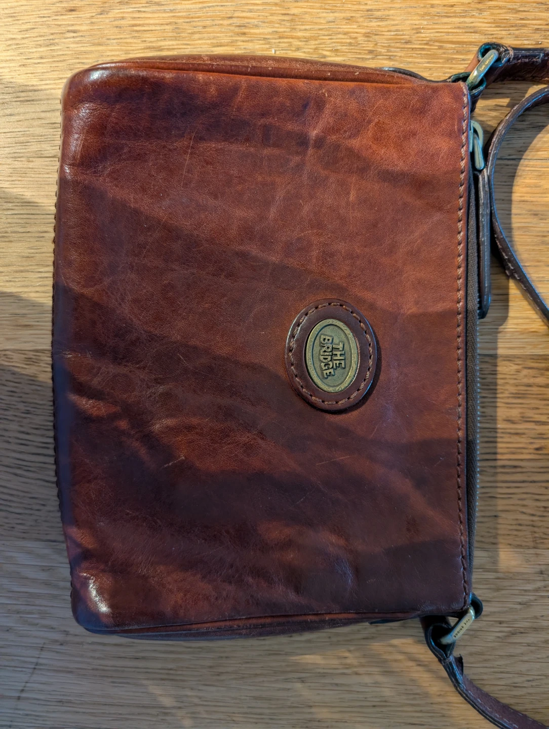 The Bridge Brown Leather Crossbody Bag - photo 2