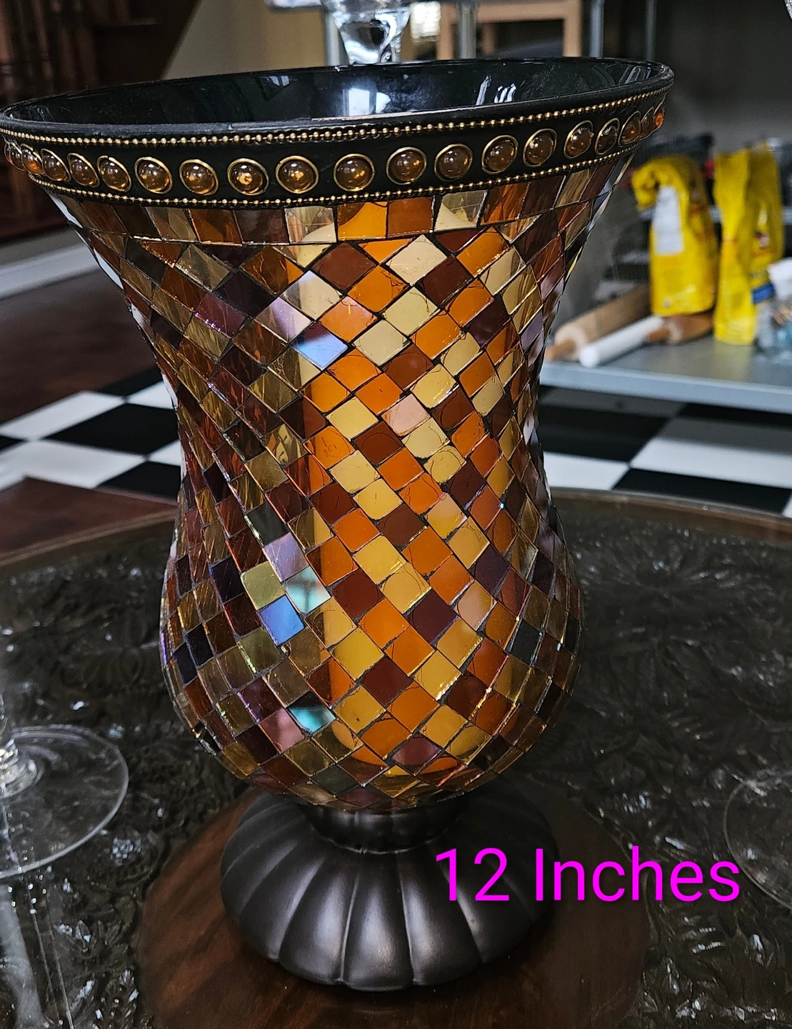 Glass Candle Holders - 12" 16" 20" Tall - photo 5