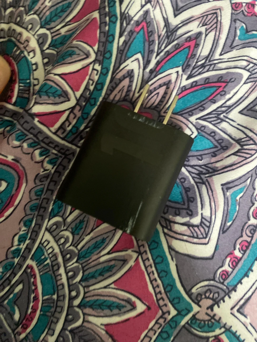 Black USB Wall Charger Adapter - photo 3