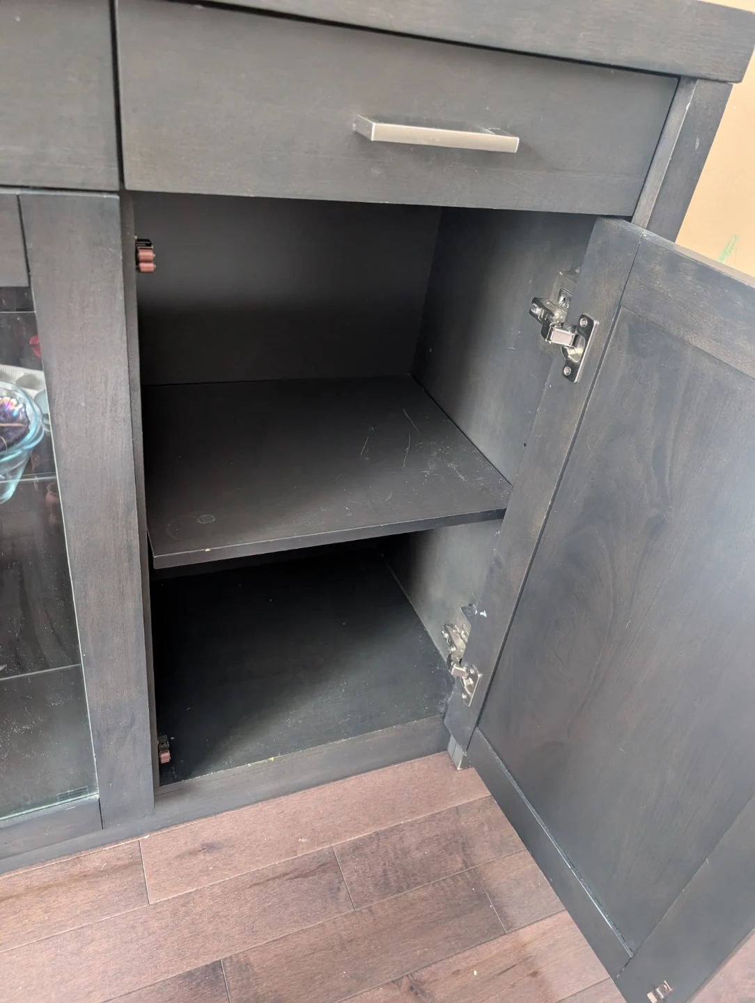Dark brown buffet Cabinet table - photo 3