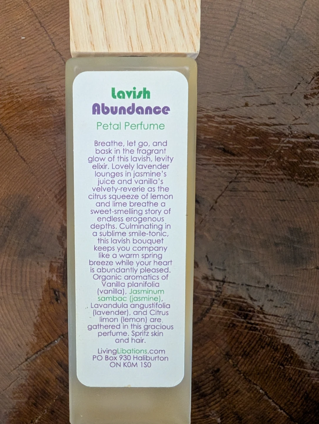 Living Libations | Non-Toxic |  Niche Perfume | Hair + Body - photo 2