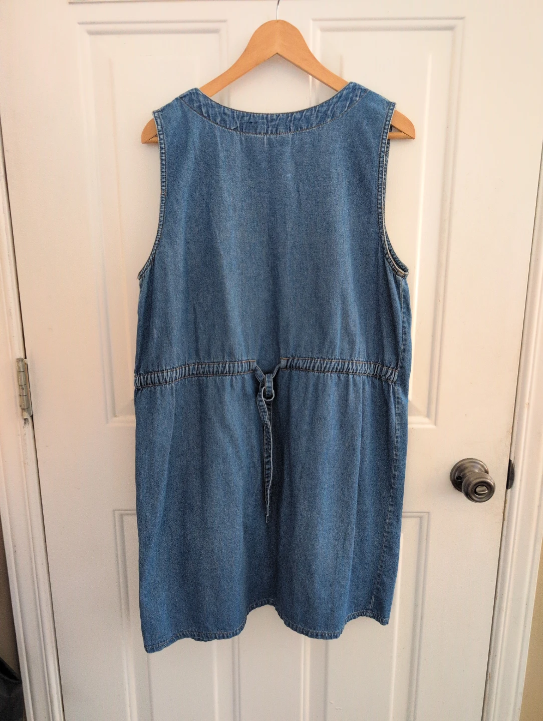 SMW Style My Way Denim Pinafore Dress G/L - photo 3