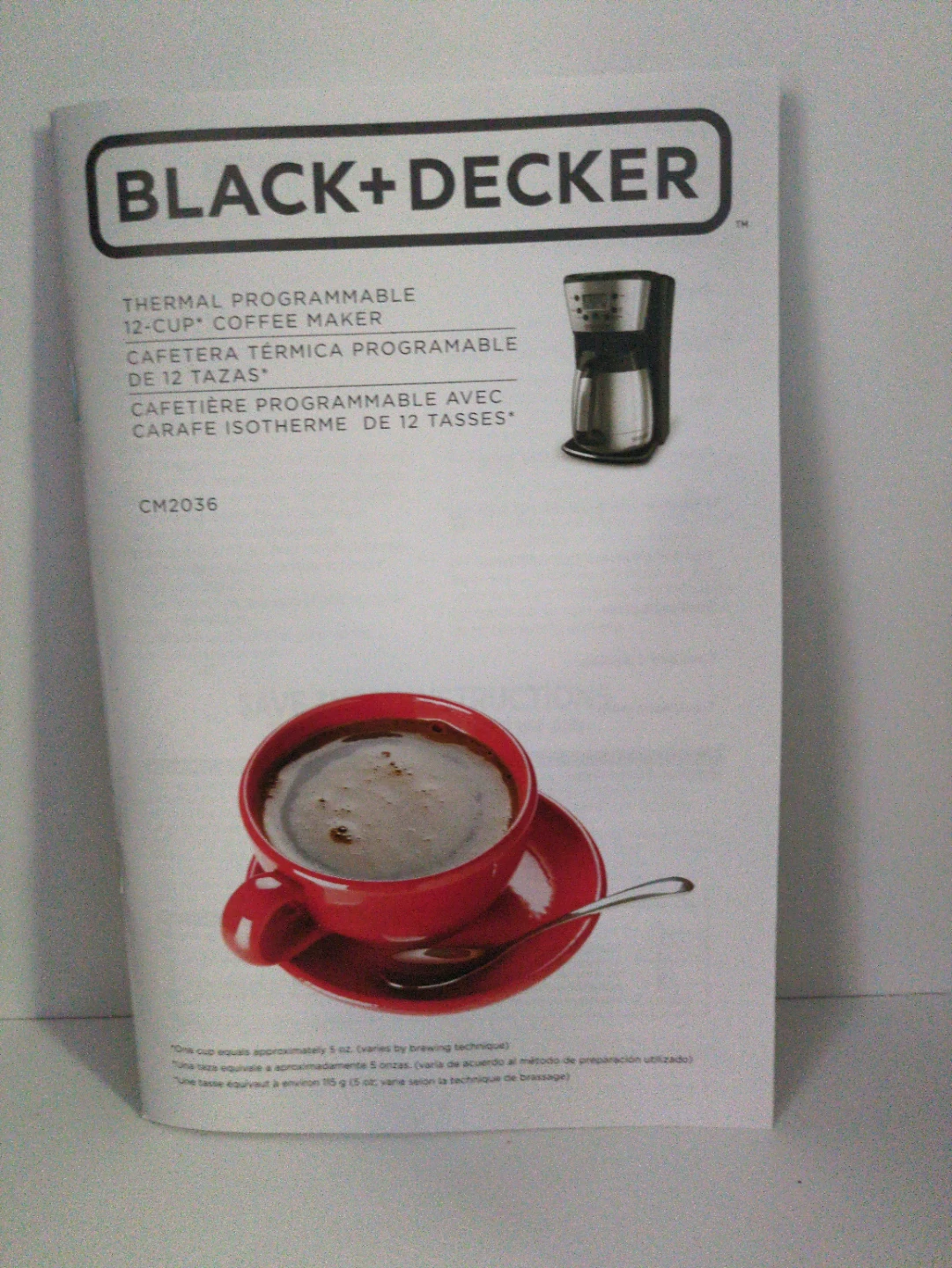 BLACK+DECKER 12-Cup Thermal Coffee Maker CM2036 - photo 2
