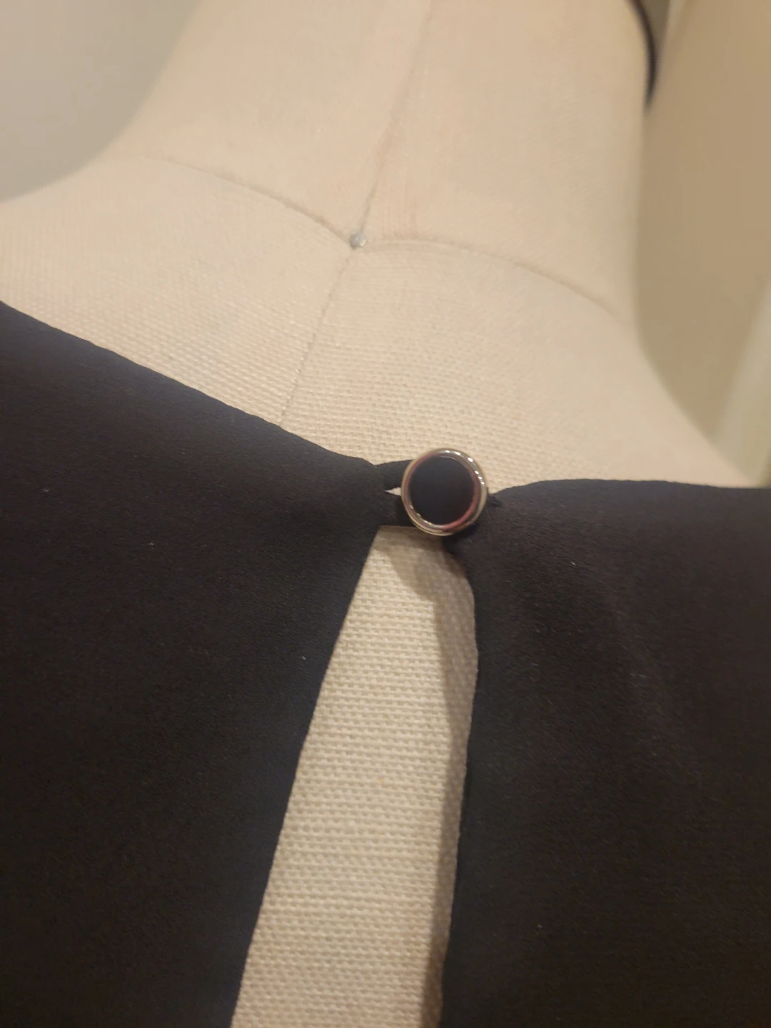 Monteau Black Asymmetrical Hem Sleeveless Top - Size M - photo 4