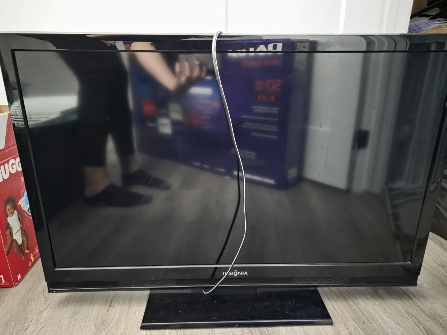 36' Insignia Black Flat Screen TV