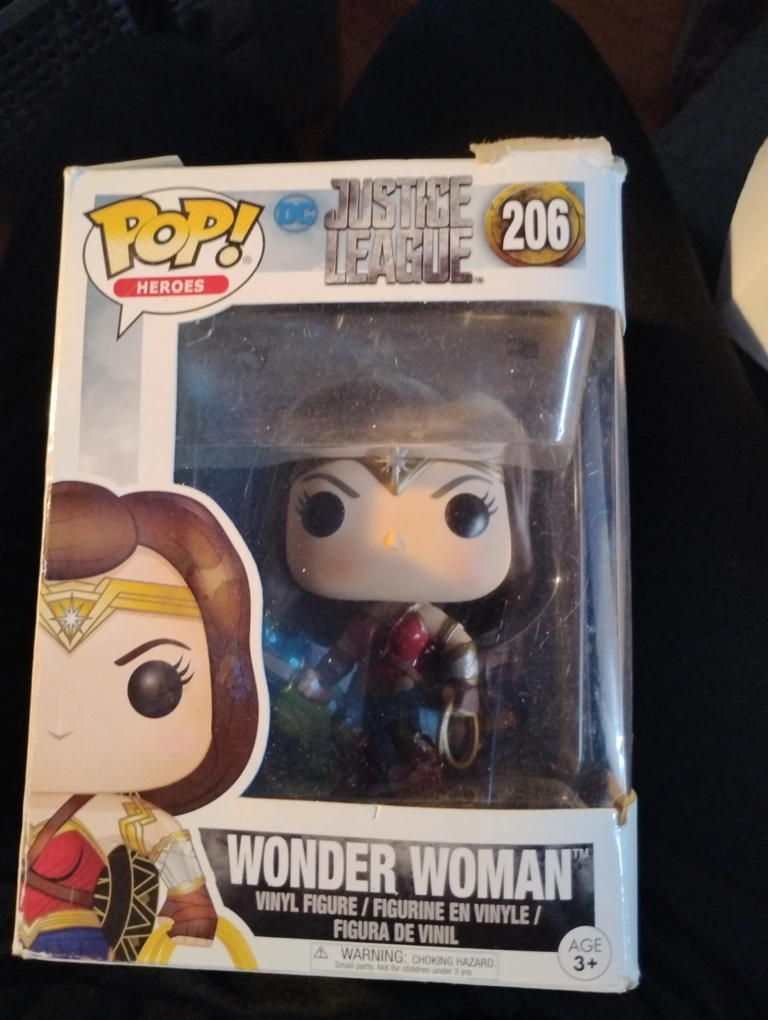 Funko Pop! DC Justice League Wonder Woman Vinyl Figure #206