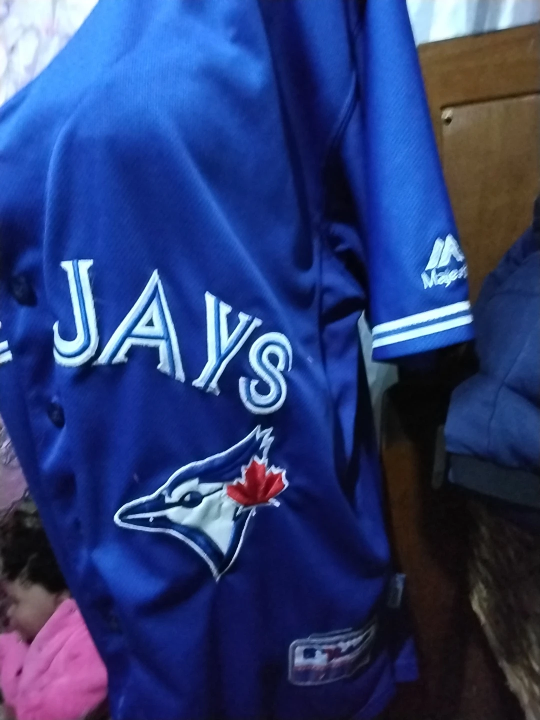 Majestic Toronto Blue Jays "Stroman" Baseball Jersey Size 48 - photo 2