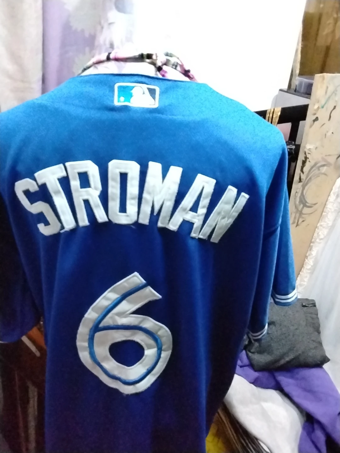 Majestic Toronto Blue Jays "Stroman" Baseball Jersey Size 48 - photo 5