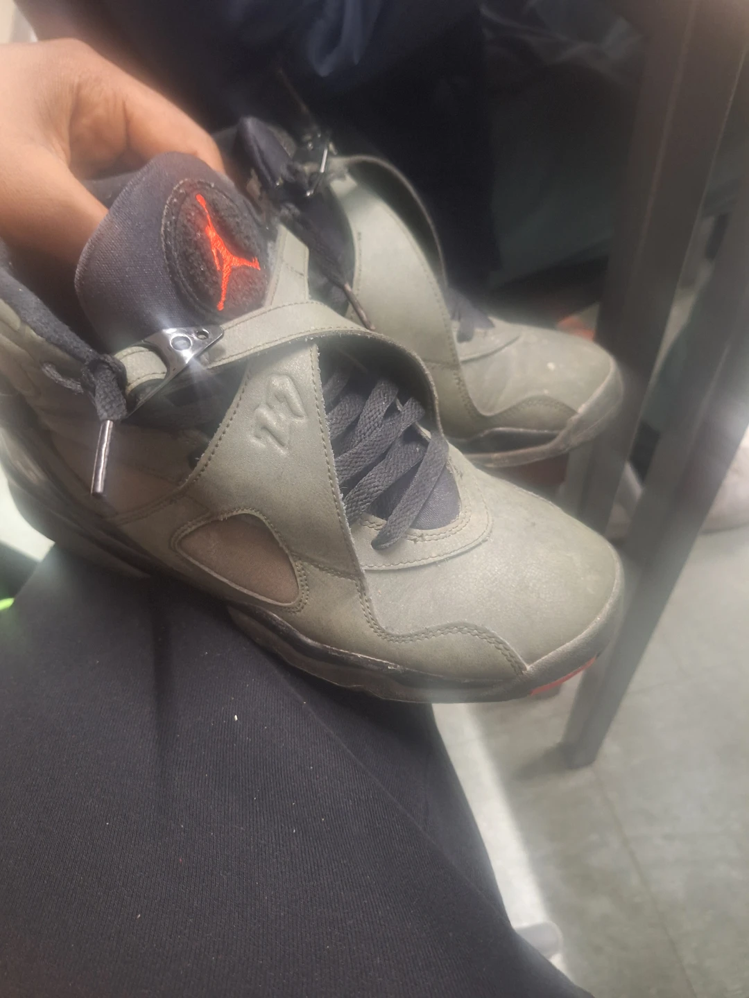 Air Jordan 8 take flight