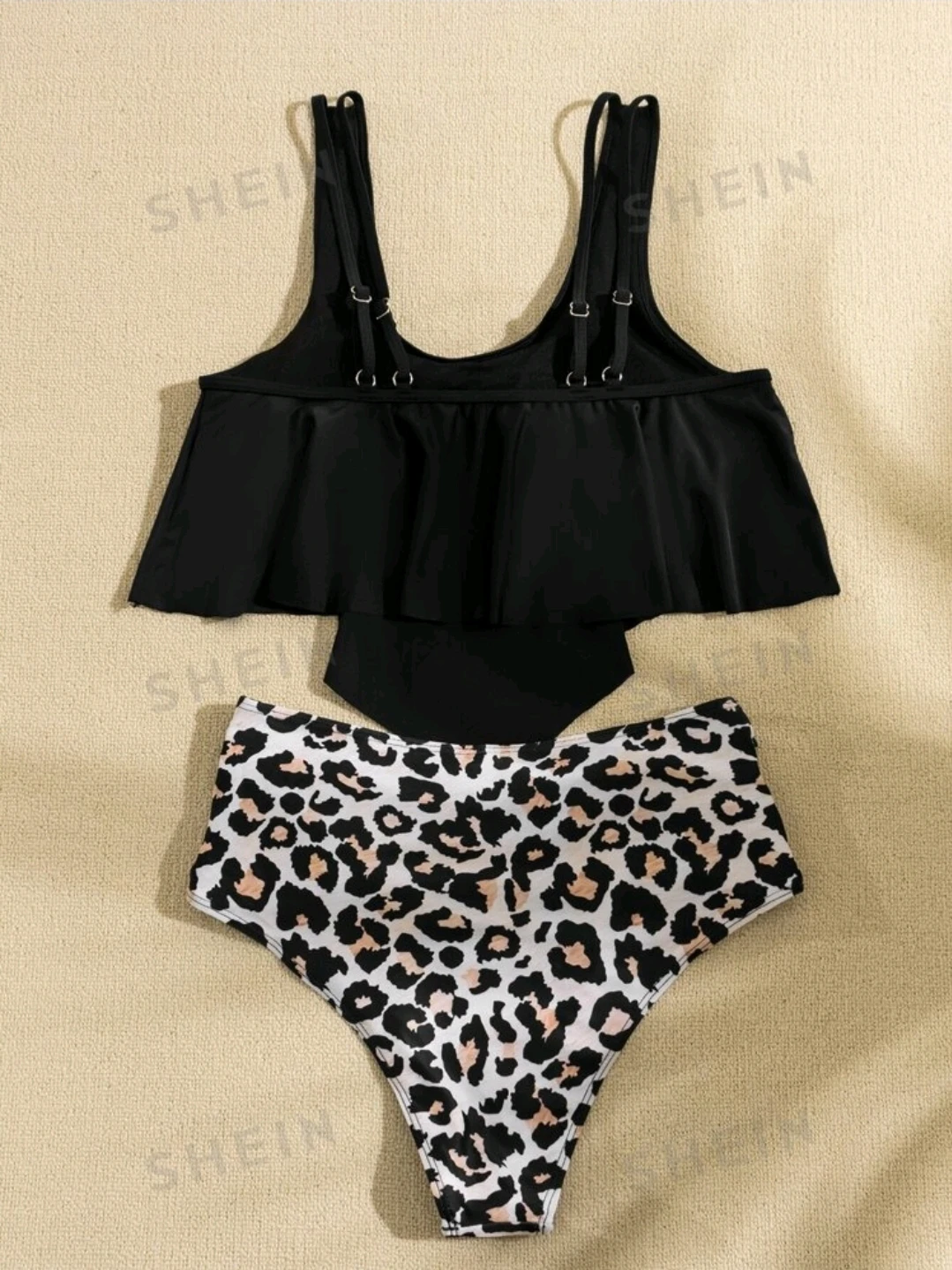 New Tankini Leopard High Waist Swimsuit