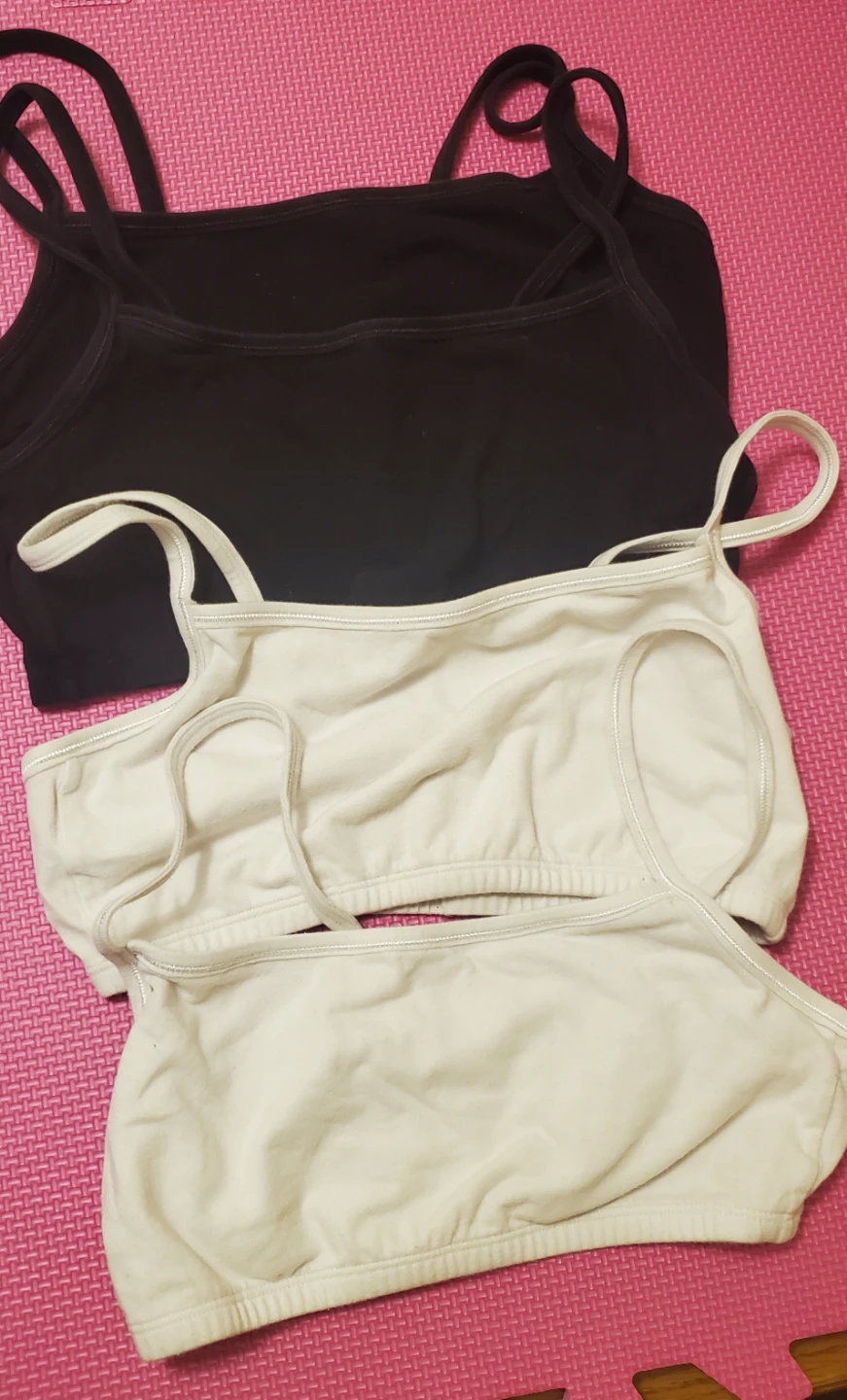 4 starter bra - Black & white