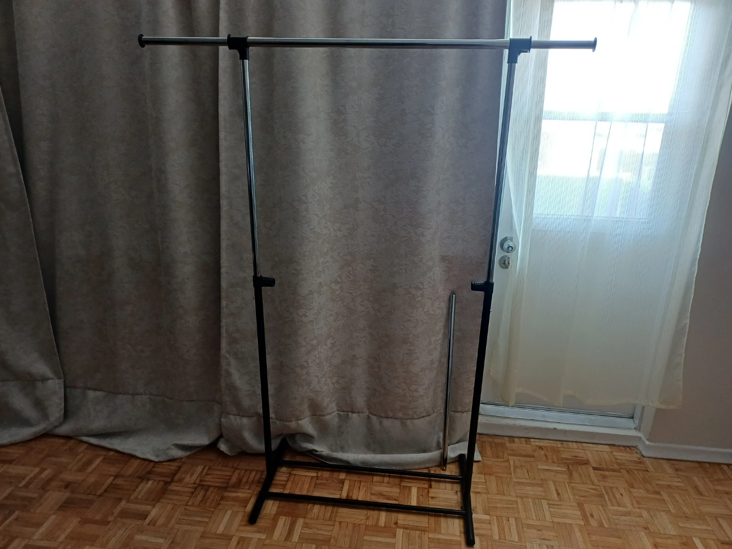 Adjustable Rolling Garment Rack - photo 3
