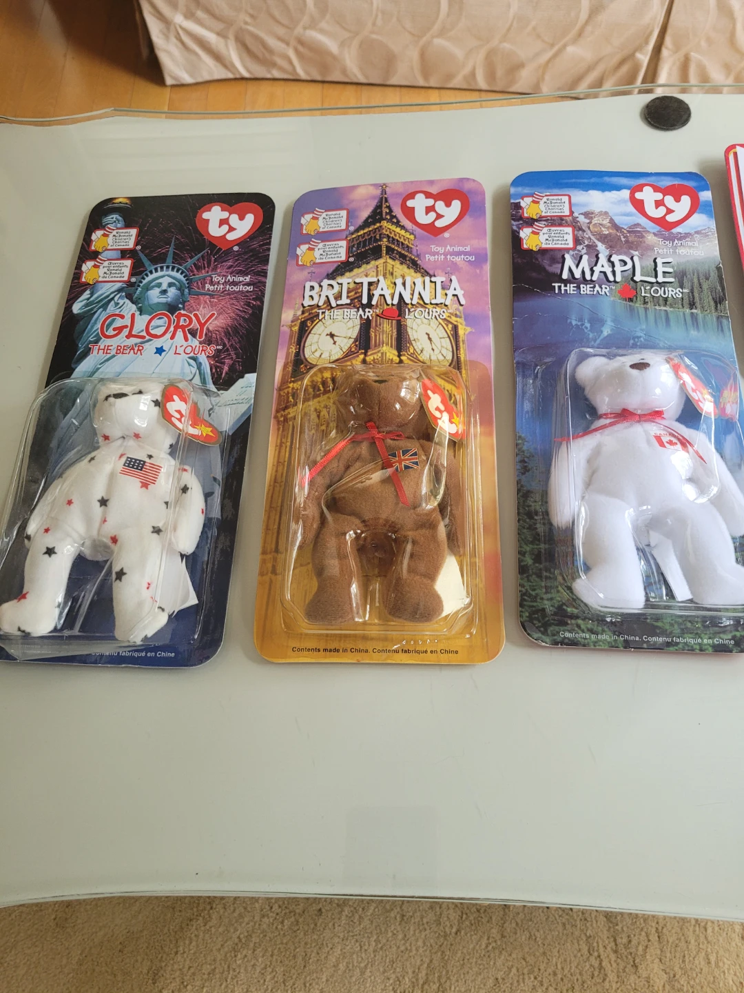 McDonalds Ty Beanie Babies International Collection of 6 New - photo 2