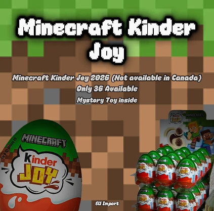 Minecraft Kinder Joy Eggs (Lot of 34) - photo 2