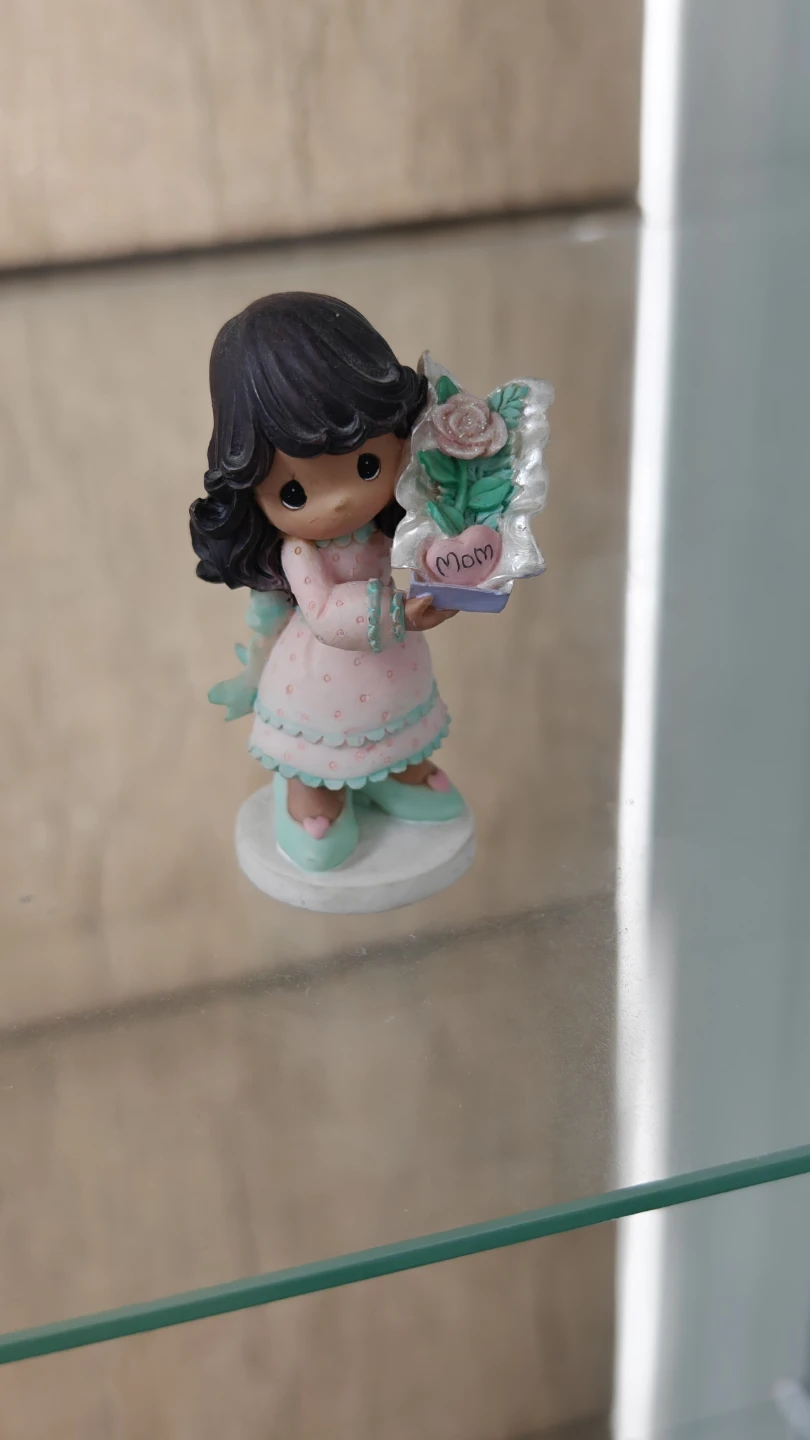 2 Precious Moments "Mom" Figurines 2004