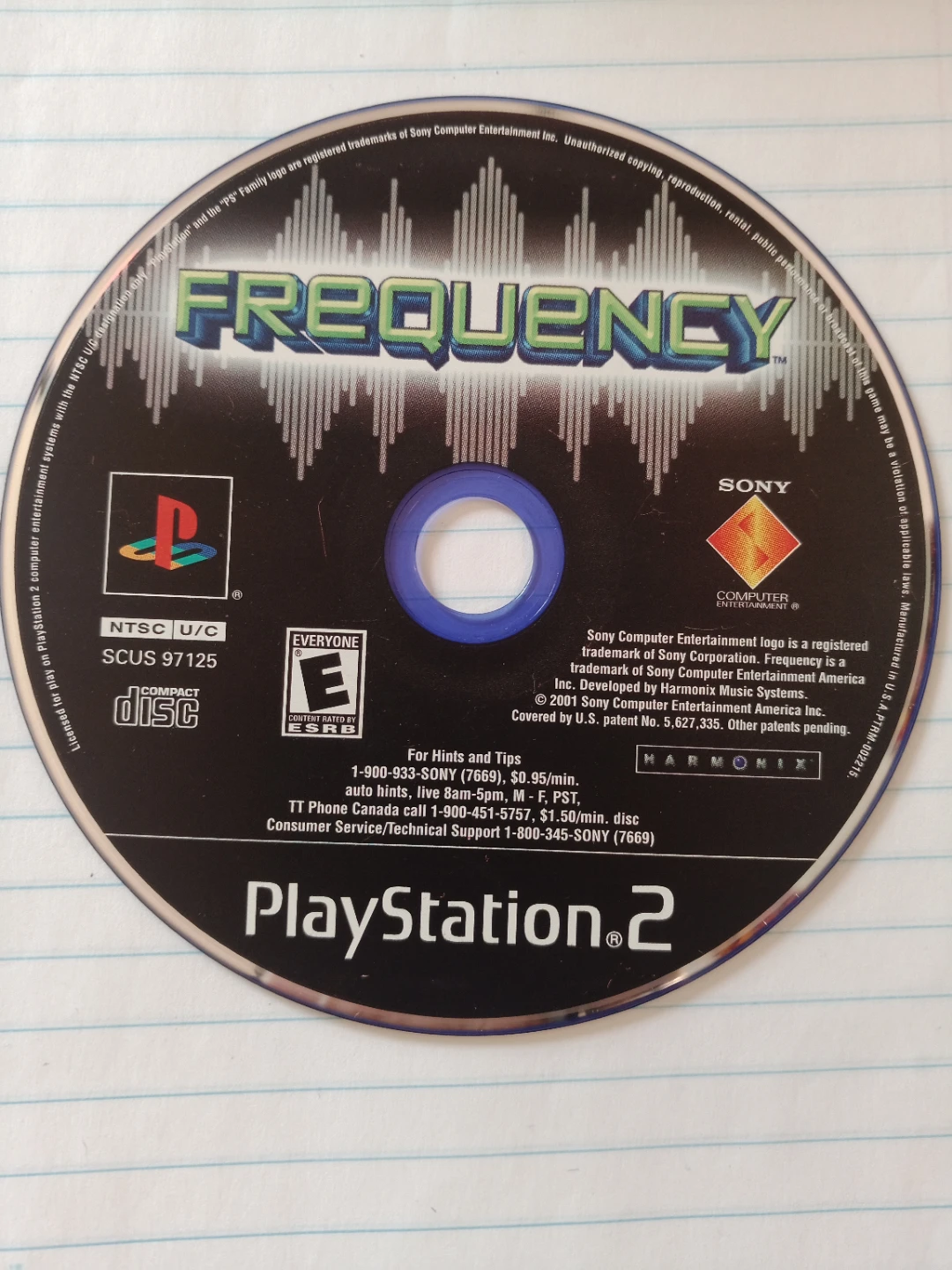PlayStation 2 Game: Frequency