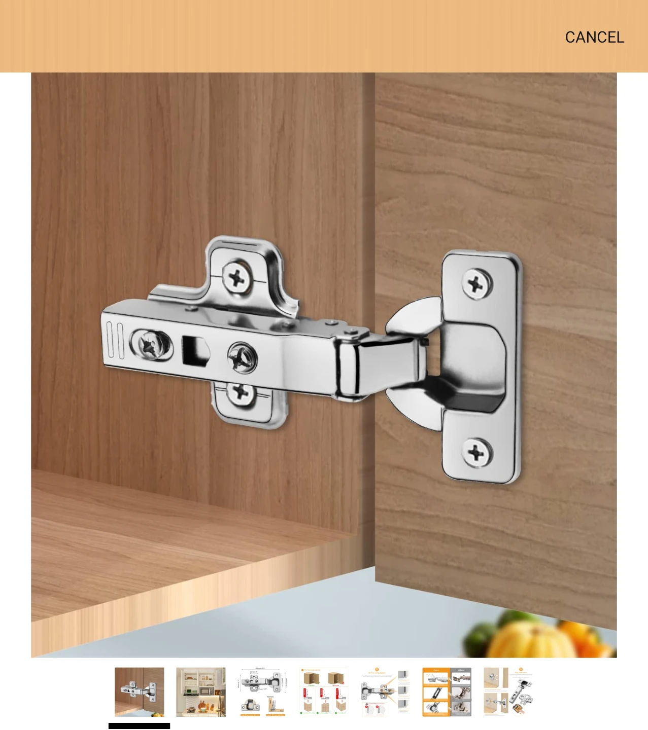 Cabinet Hinges - 35mm Cup, Soft Close, 3D Fine-tuning 20pack