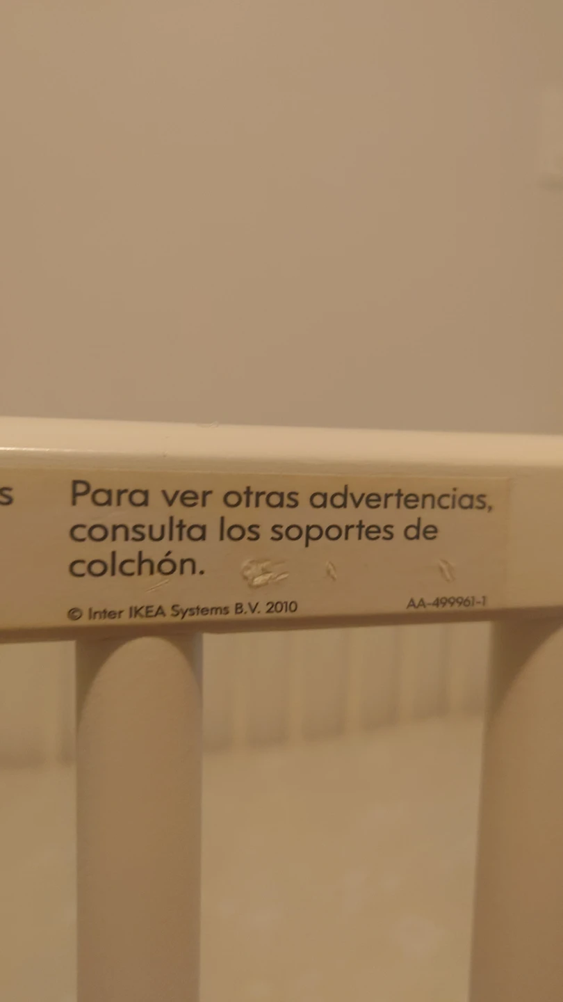 IKEA Crib and Mattress - photo 4