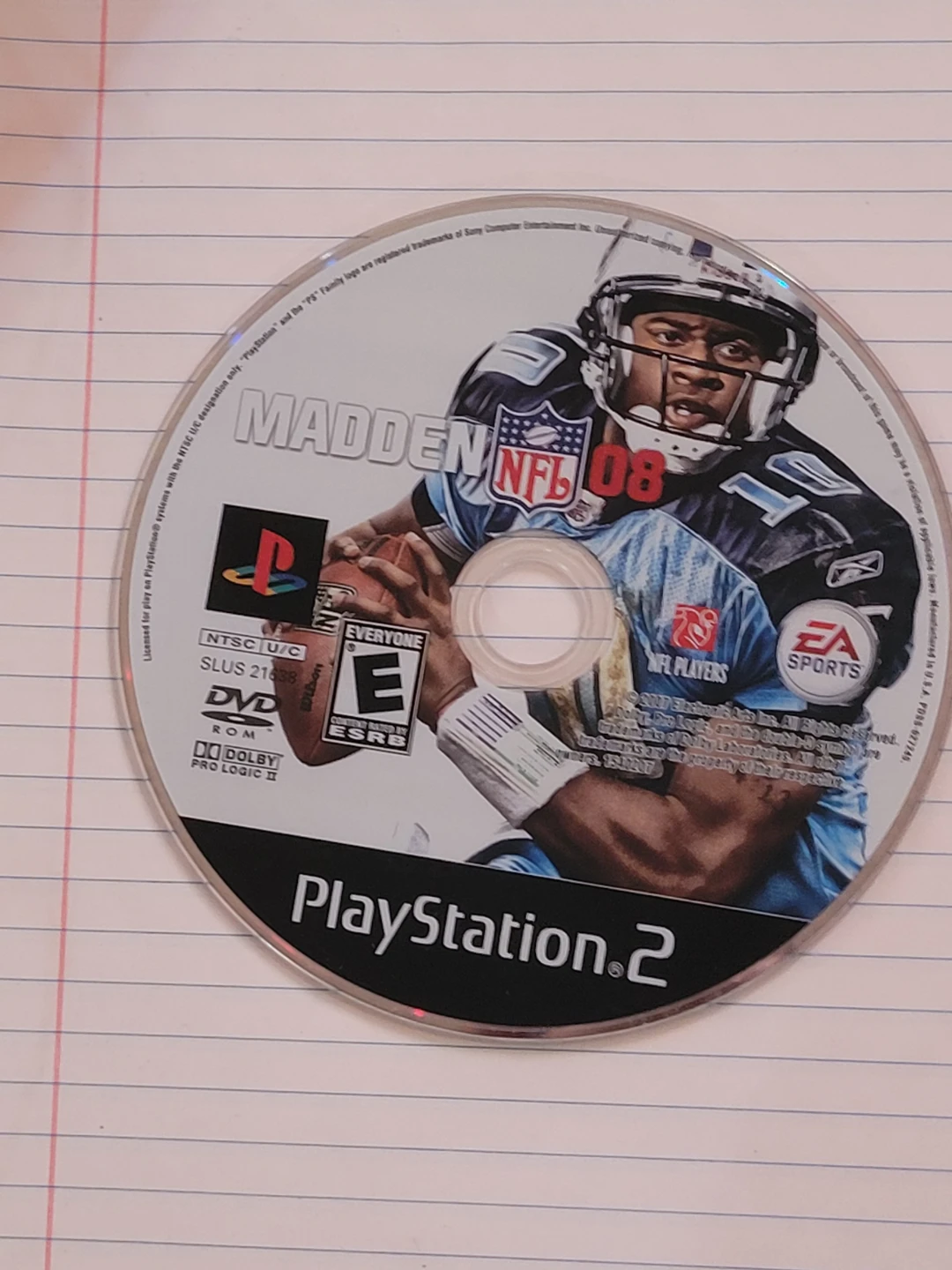 Madden NFL 08 PlayStation 2 Game