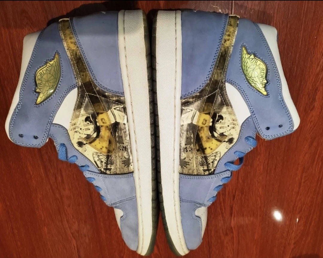 2007 pre owned air jordan 1 Alpha mens sz 15 - photo 3