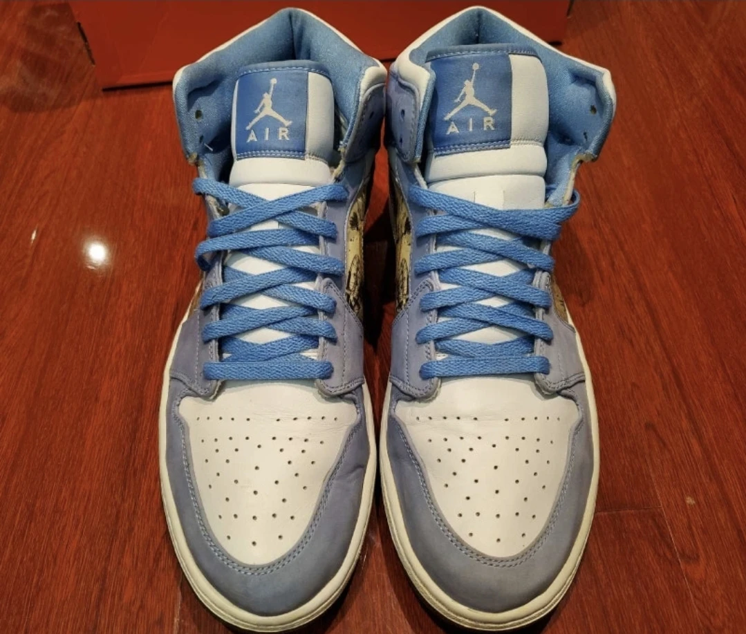 2007 pre owned air jordan 1 Alpha mens sz 15 - photo 5