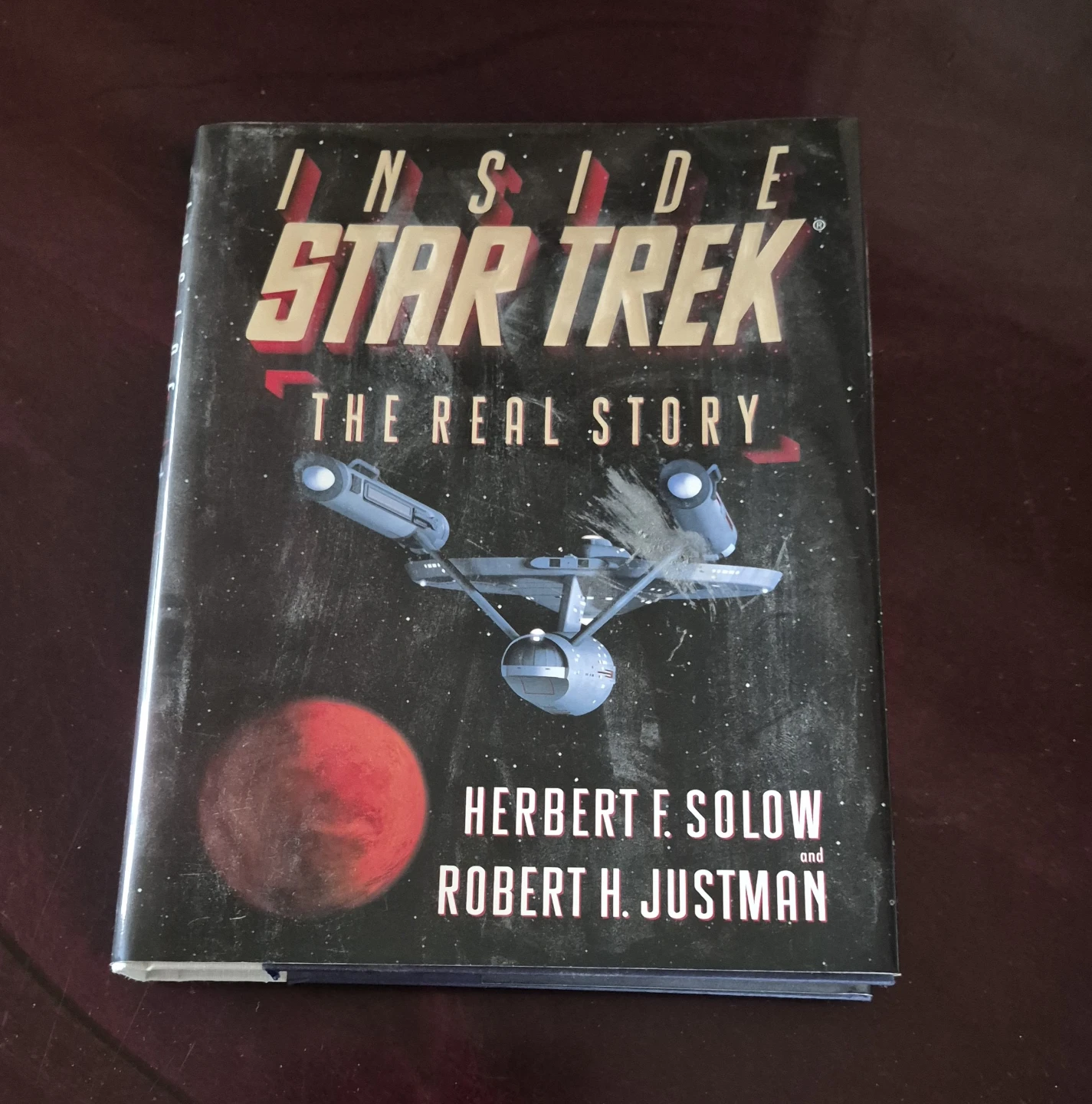 Inside Star Trek: The Real Story Book